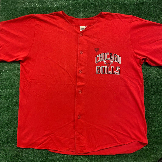Vintage 90s Chicago Bulls Shirt Single Stitch Basketball Tee