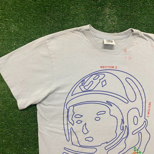Vintage Y2K BBC Billionaire Boys Club Track Logo Trap Tee