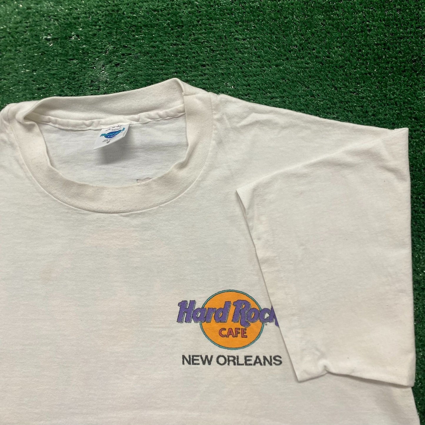 Vintage 90s Hard Rock New Orleans Single Stitch Tourist Tee