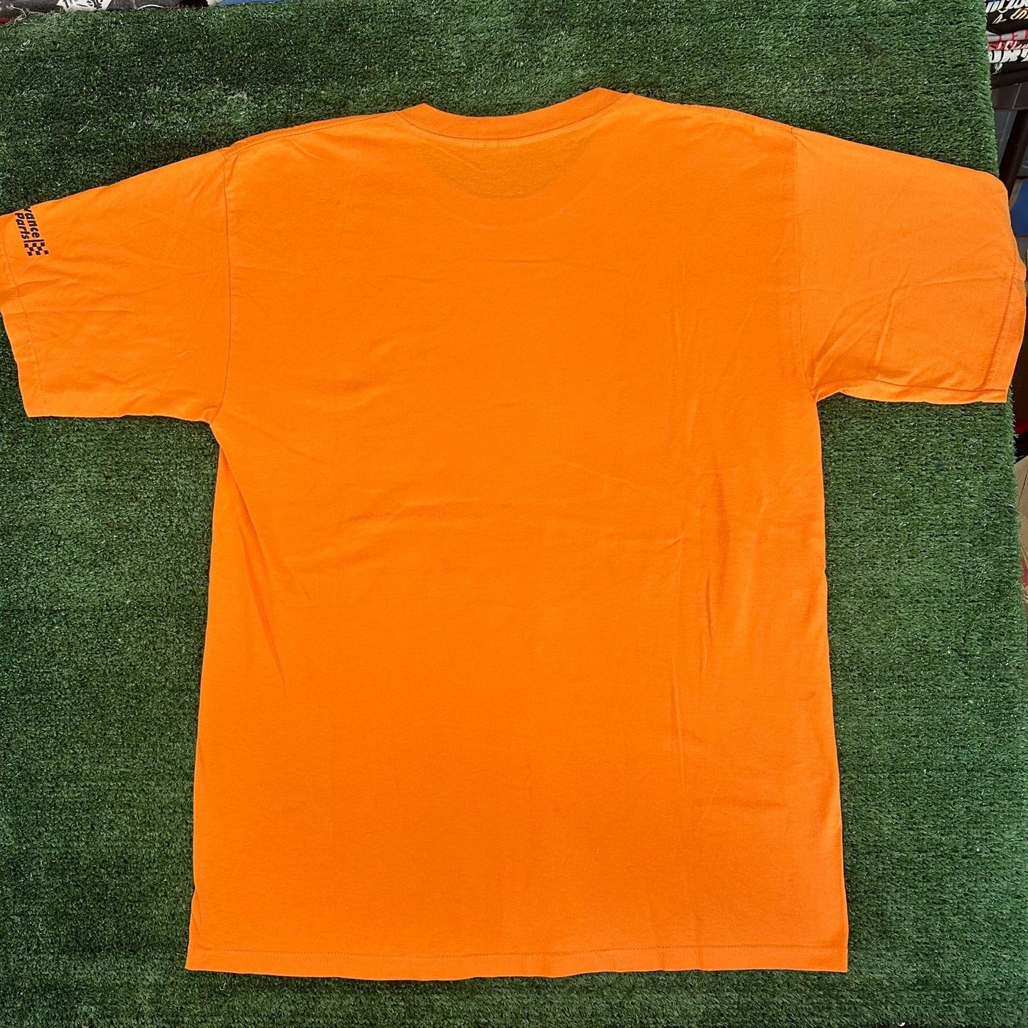 Vintage Y2K Moonshine Rod Run Car Show T-Shirt Orange L Classic Hot Rod 2006