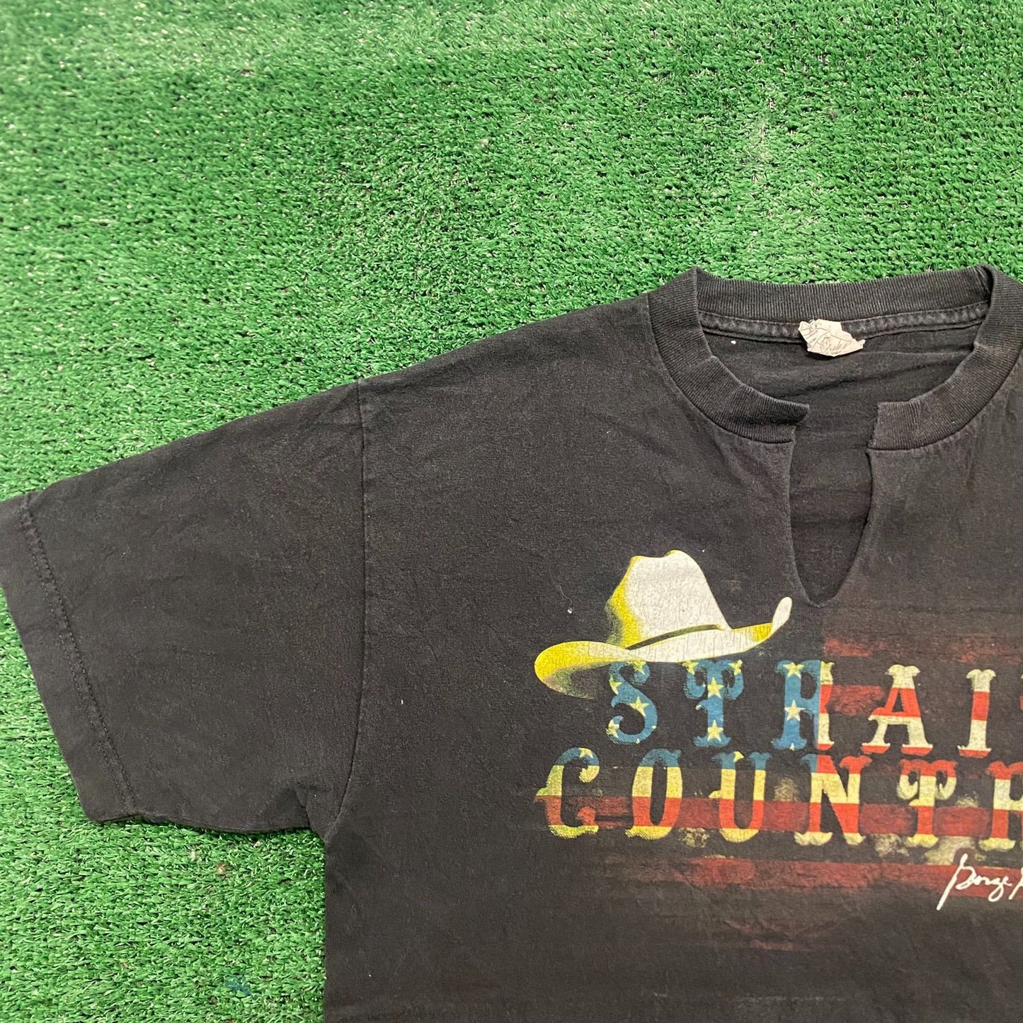 Vintage Y2K Essential George Strait Country Music USA T-Shirt