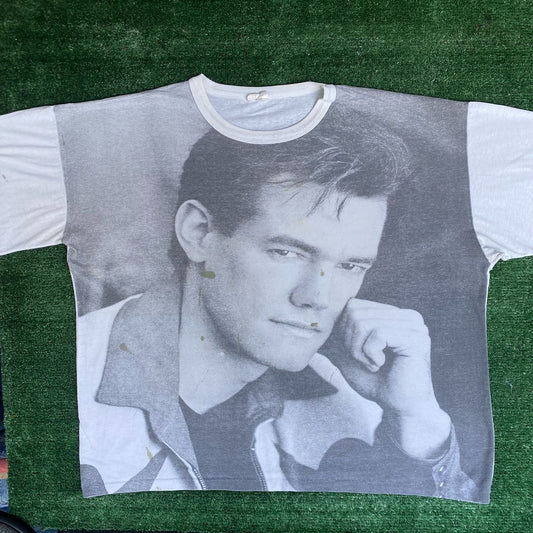Vintage 90s Randy Travis Shirt AOP Country Singer Music Tee