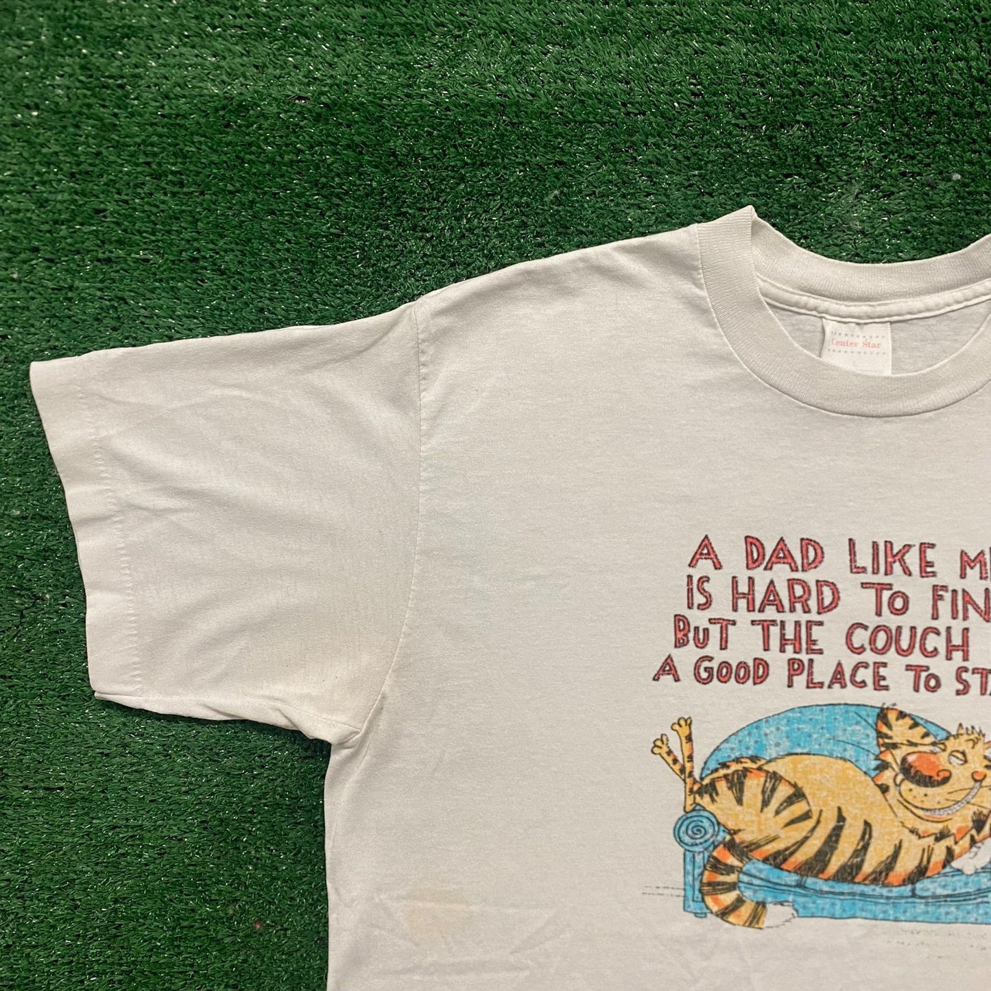 Vintage 80s Dad Father Shirt Funny Single Stitch Humor Tee