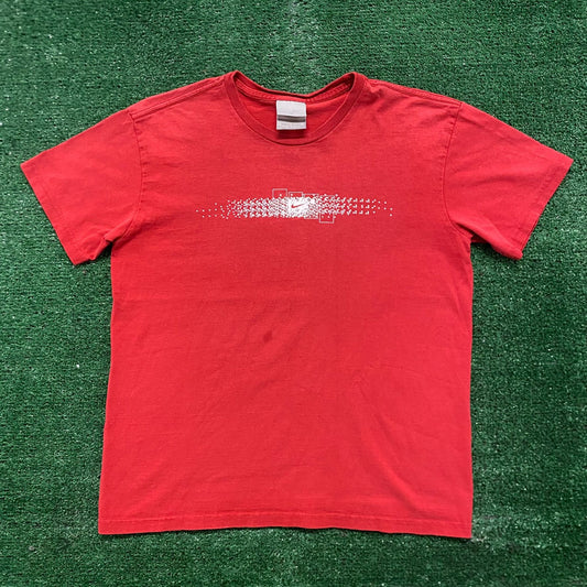 Vintage Y2K Nike Center Swoosh Logo Essential Athletic Tee