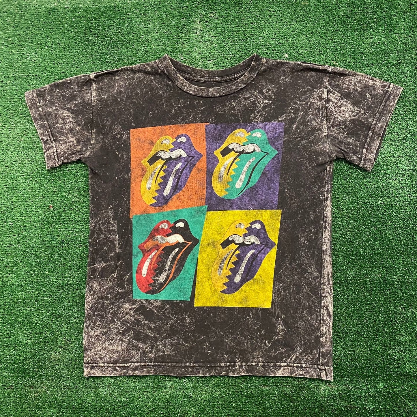 Rolling Stones Lips Pop Art Rock Band T-Shirt