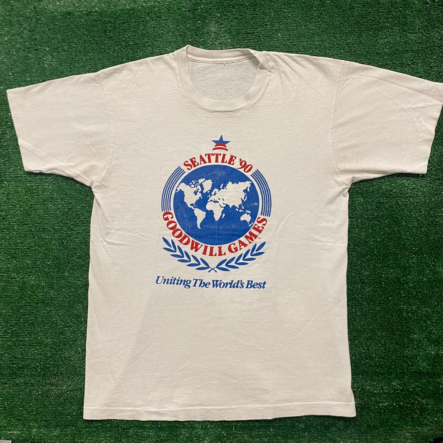 Vintage 90s Goodwill Games Essential Single Stitch T-Shirt