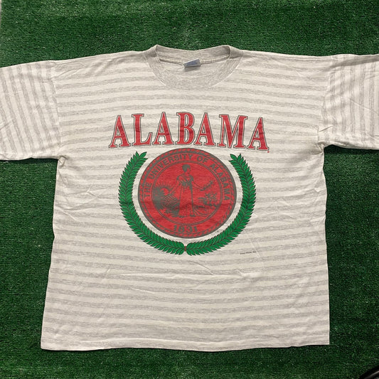Vintage 80s University Alabama Crimson Tide Shirt College Tee