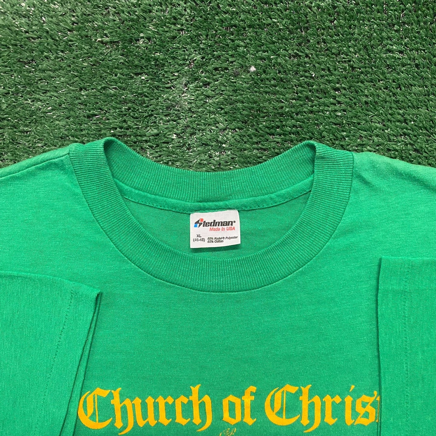 Vintage 80s Church Christ Crusaders Knight Single Stitch Tee