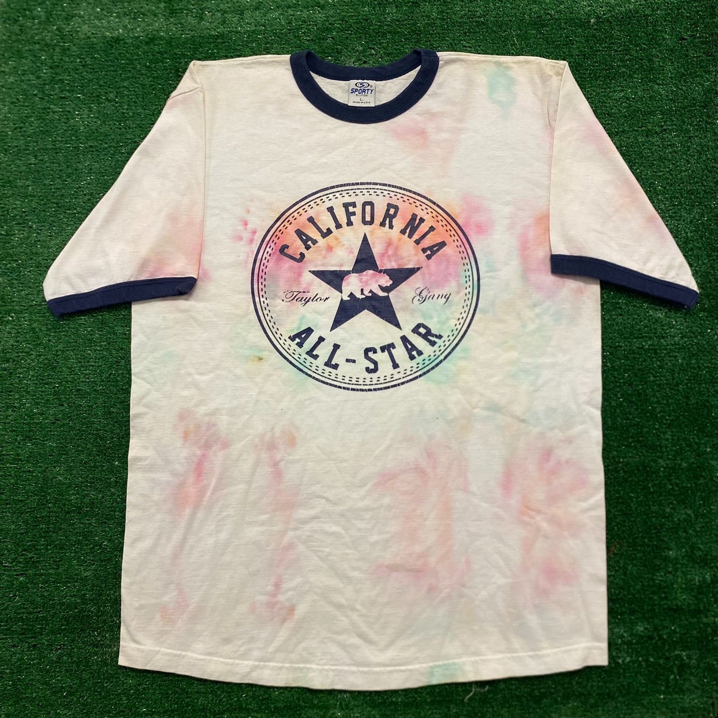 Wiz Khalifa Taylor Gang Vintage Tie Dye Rap T-Shirt