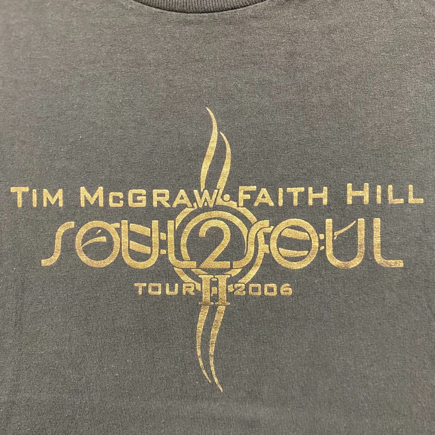 Vintage Y2K Tim McGraw Faith Hill Shirt Country Music Tee