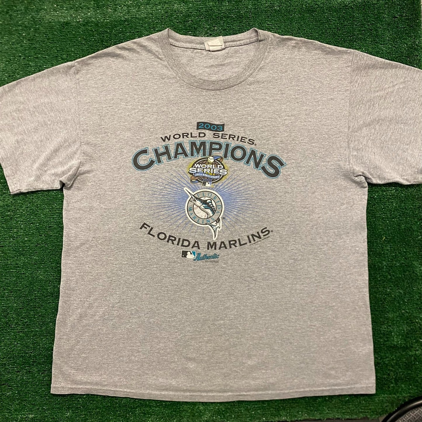 03' Florida Marlins World Series Champions Vintage T-Shirt