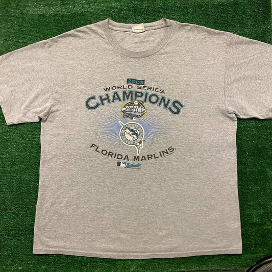 Florida Marlins Baseball Vintage 2000s MLB Sports T-Shirt