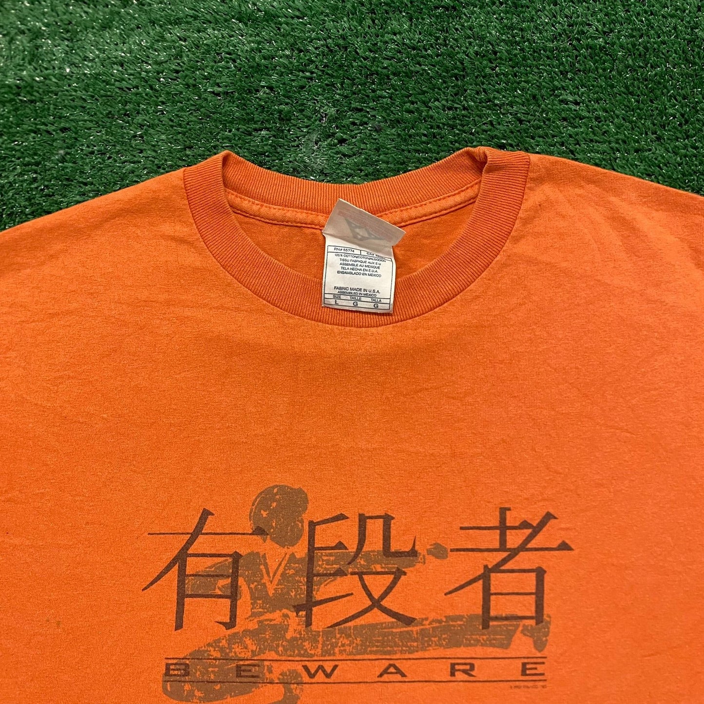 Vintage 90s Baggy Essential Japan Beware T-Shirt