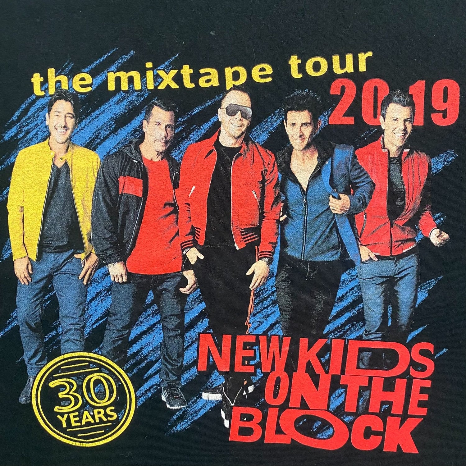 New Kids on the Block - The Mixtape tour poster