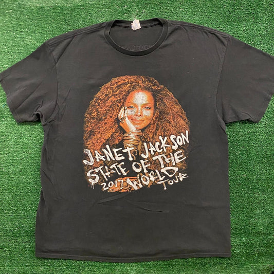 Janet Jackson Tour Vintage Band T-Shirt