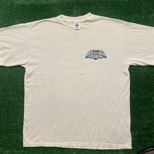 Vintage 90s NASCAR Brickyard 400 Racing Baggy Automotive Tee