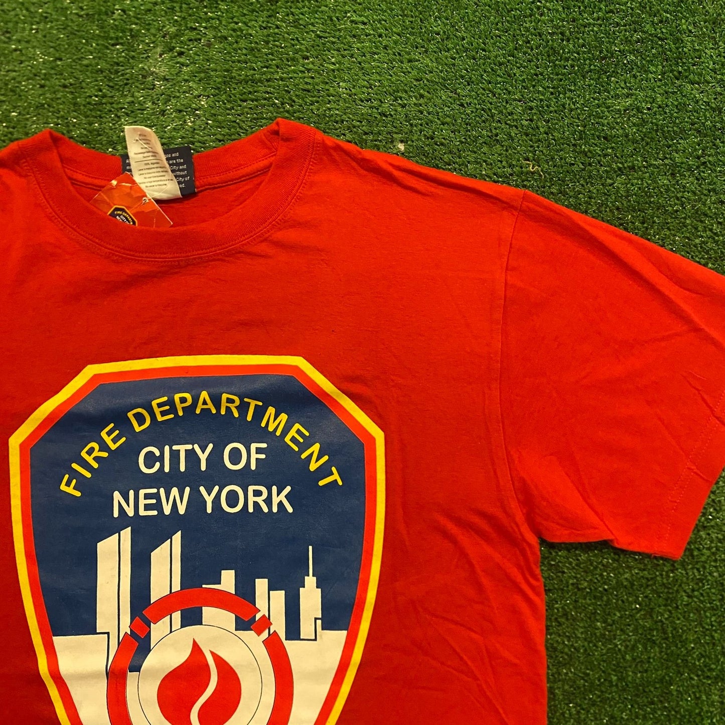 FDNY Fire Department New York Vintage Firefighter T-Shirt