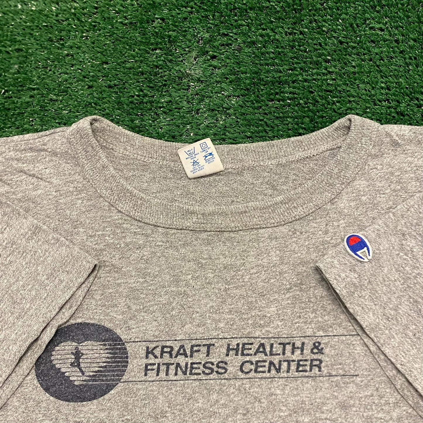 Vintage 90s Champion Kraft Health & Fitness T-Shirt
