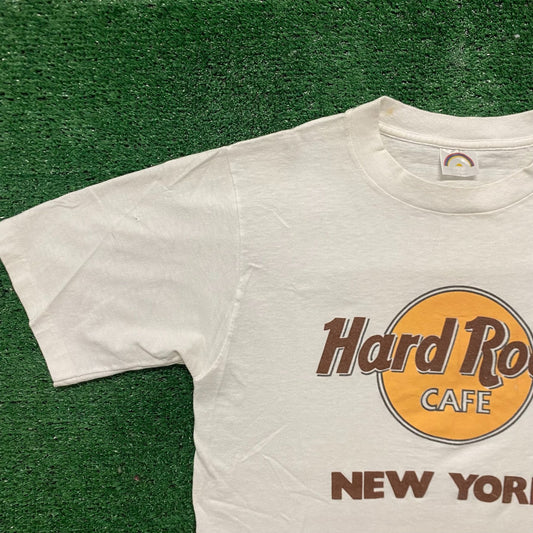 Vintage 80s Hard Rock Cafe Shirt Single Stitch New York Tee