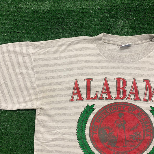 Vintage 80s University Alabama Crimson Tide Shirt College Tee