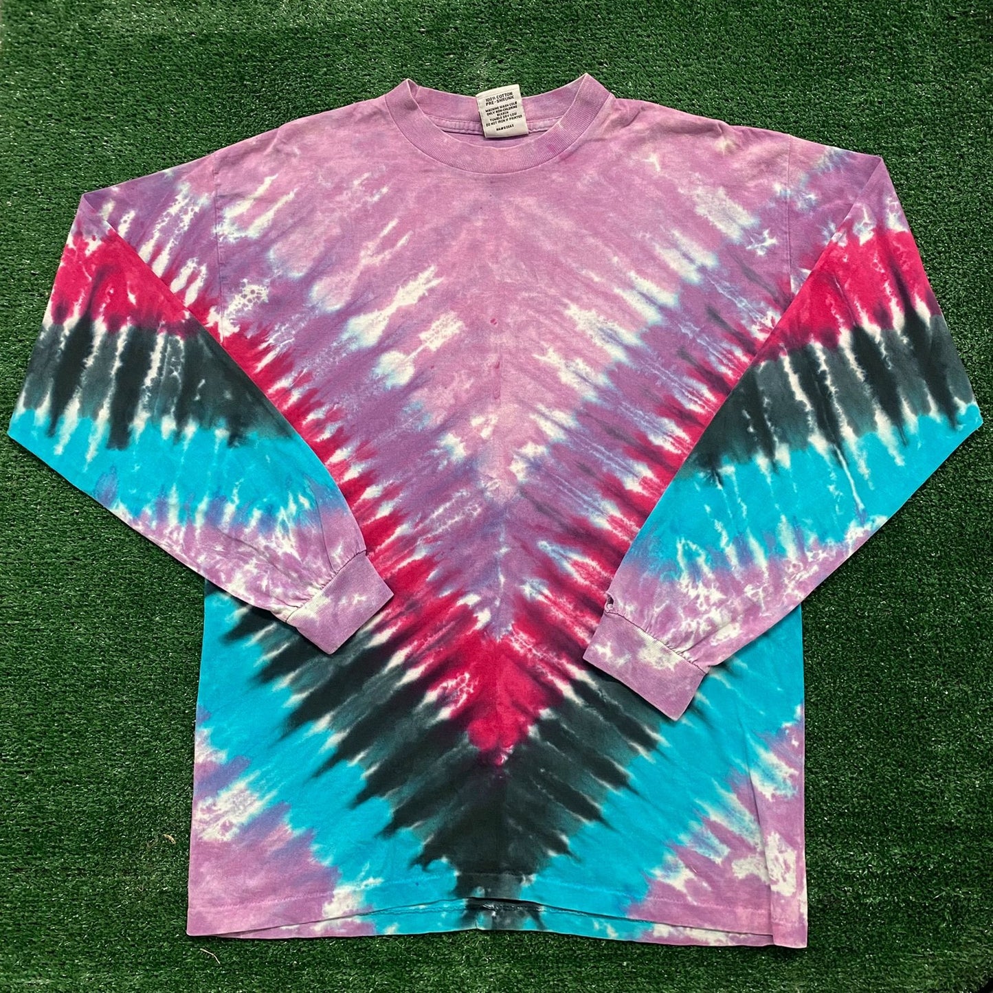 Vintage 90s Tie Dye Essential Single Stitch Hippie T-Shirt