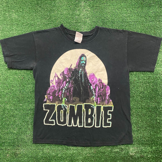 Vintage Y2K Rob Zombie Essential Rock Heavy Metal Band Tee