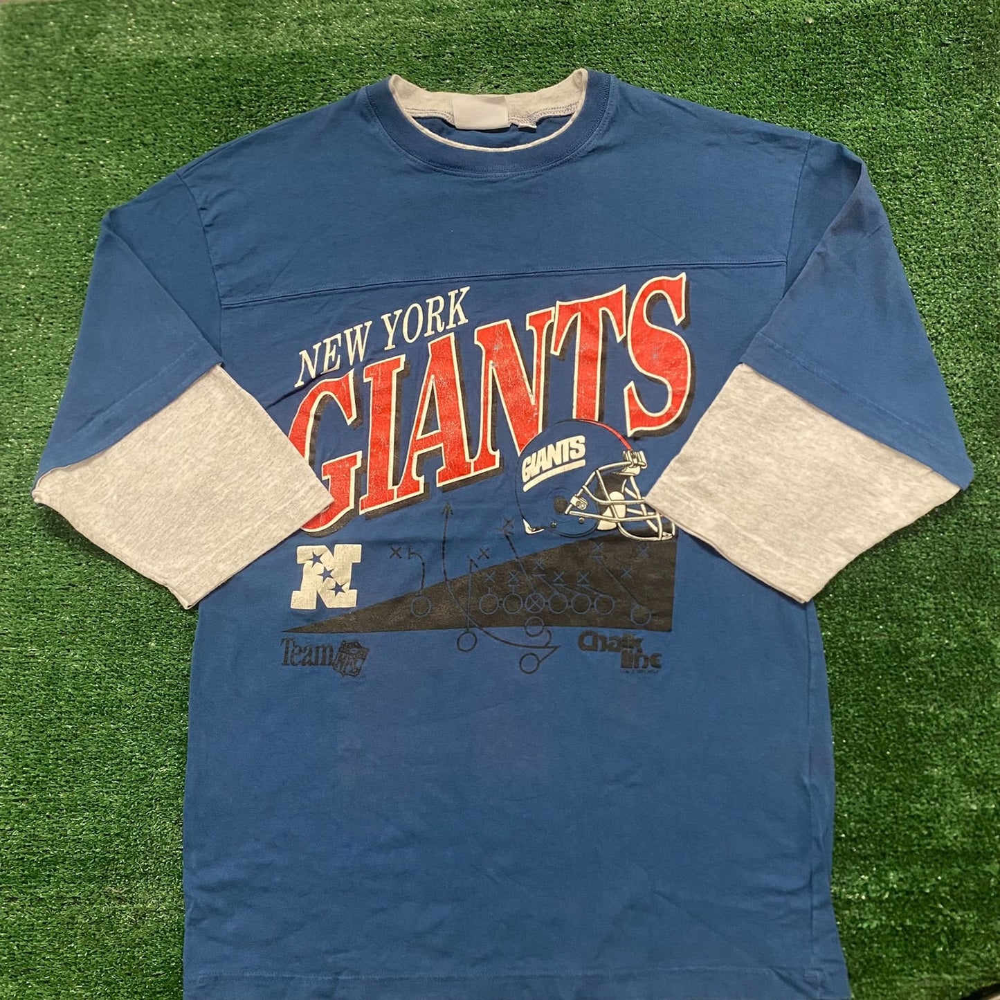 Vintage 90s New York Giants Football Essential Sports Tee