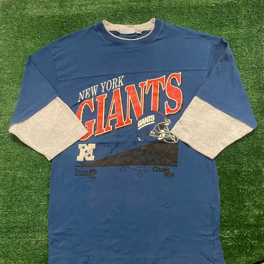 Vintage 90s New York Giants Football Essential Sports Tee