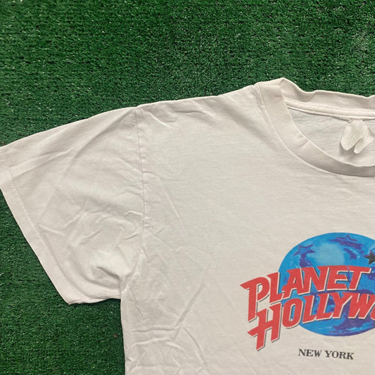 Vintage 90s Planet Hollywood Shirt New York Single Stitch Tee