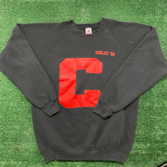 Vintage 90s Cooley High Sun Faded Crewneck Sweatshirt