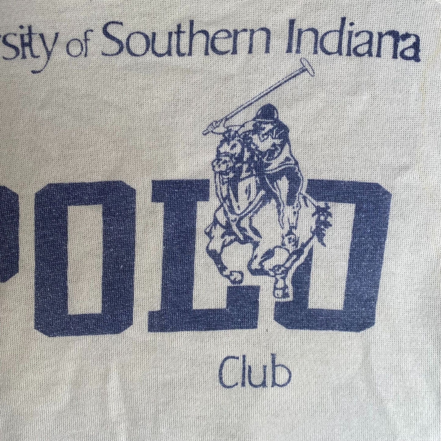 Vintage 80s Polo Club Sweatshirt Southern Indiana Crewneck