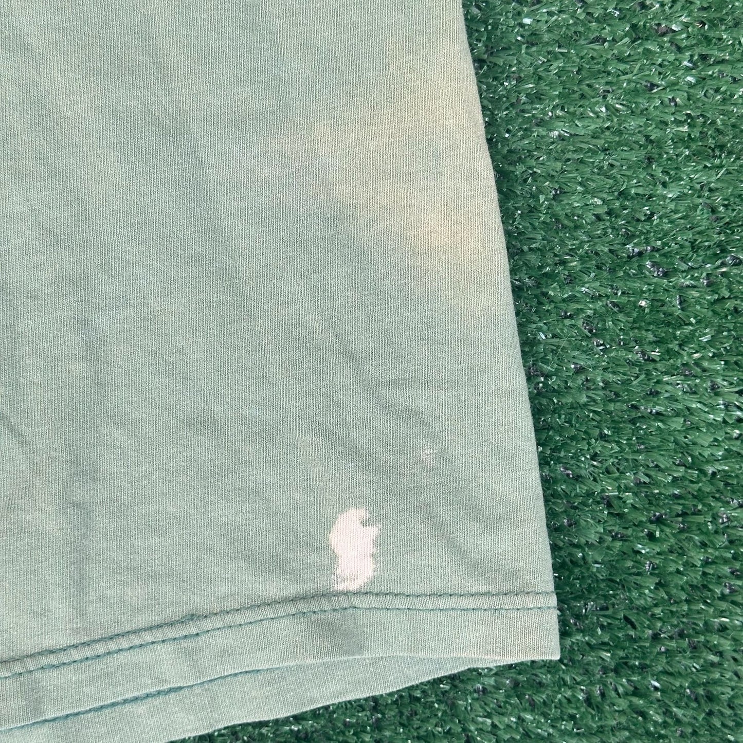 Vintage 90s Cochranton Pennsylvania Landscape T-Shirt Green L Single Stitch
