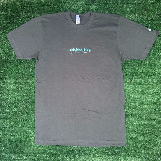 Vintage Y2K Apple iWeb iLife Blogging T-Shirt 2006 Gray M Macintosh Employee