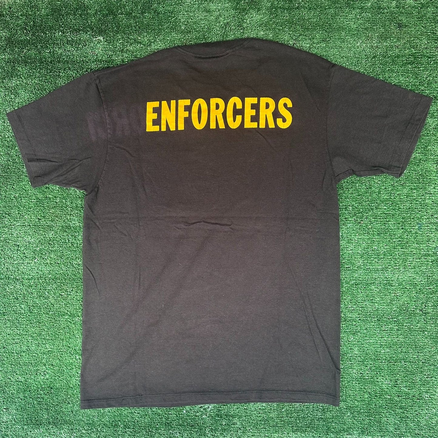 Vintage 90s Truro Police Association Enforcers T-Shirt Single Stitch Workwear L