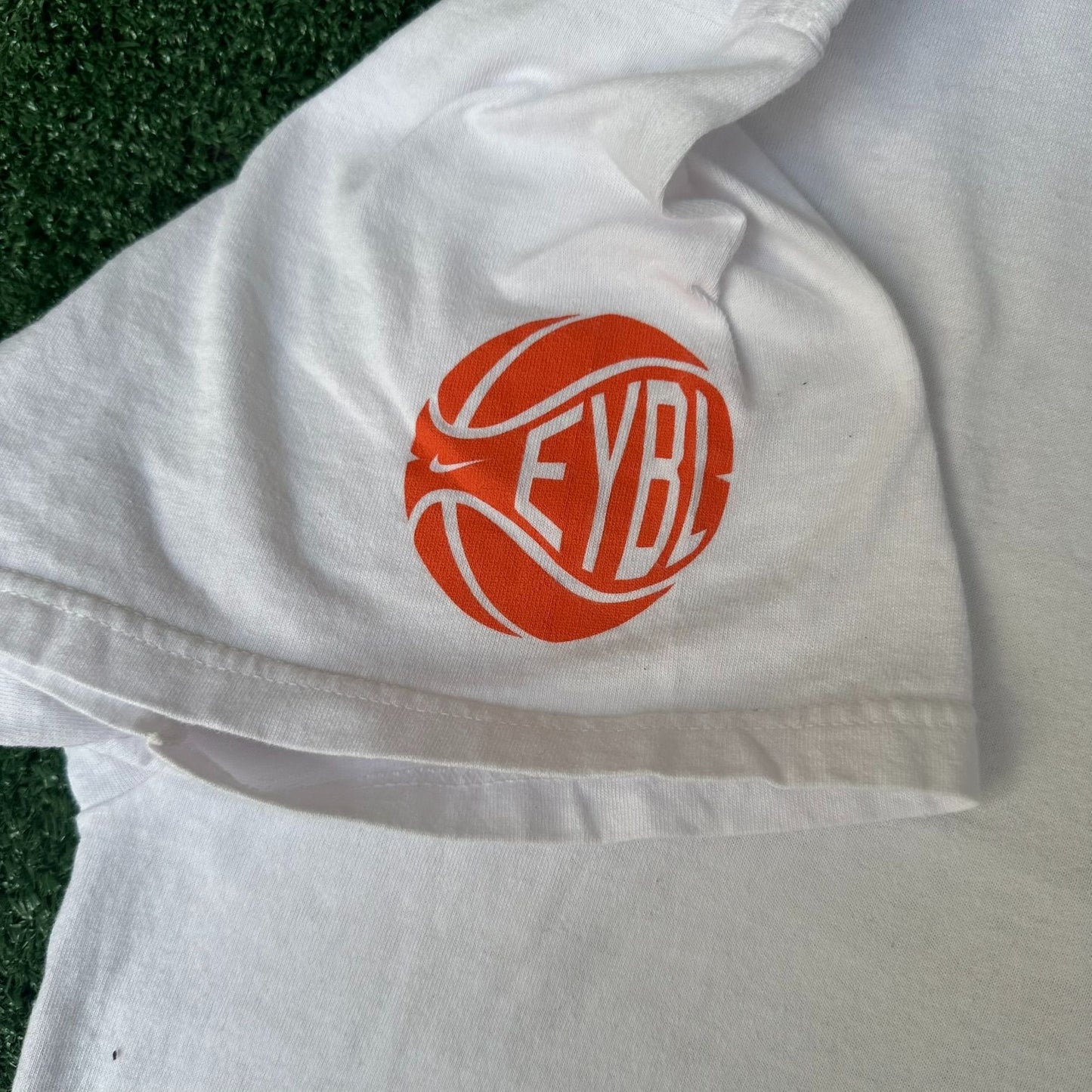 Nike EYBL Peach Jam 2010 T-Shirt White 3XL Elite Youth Basketball League Finals