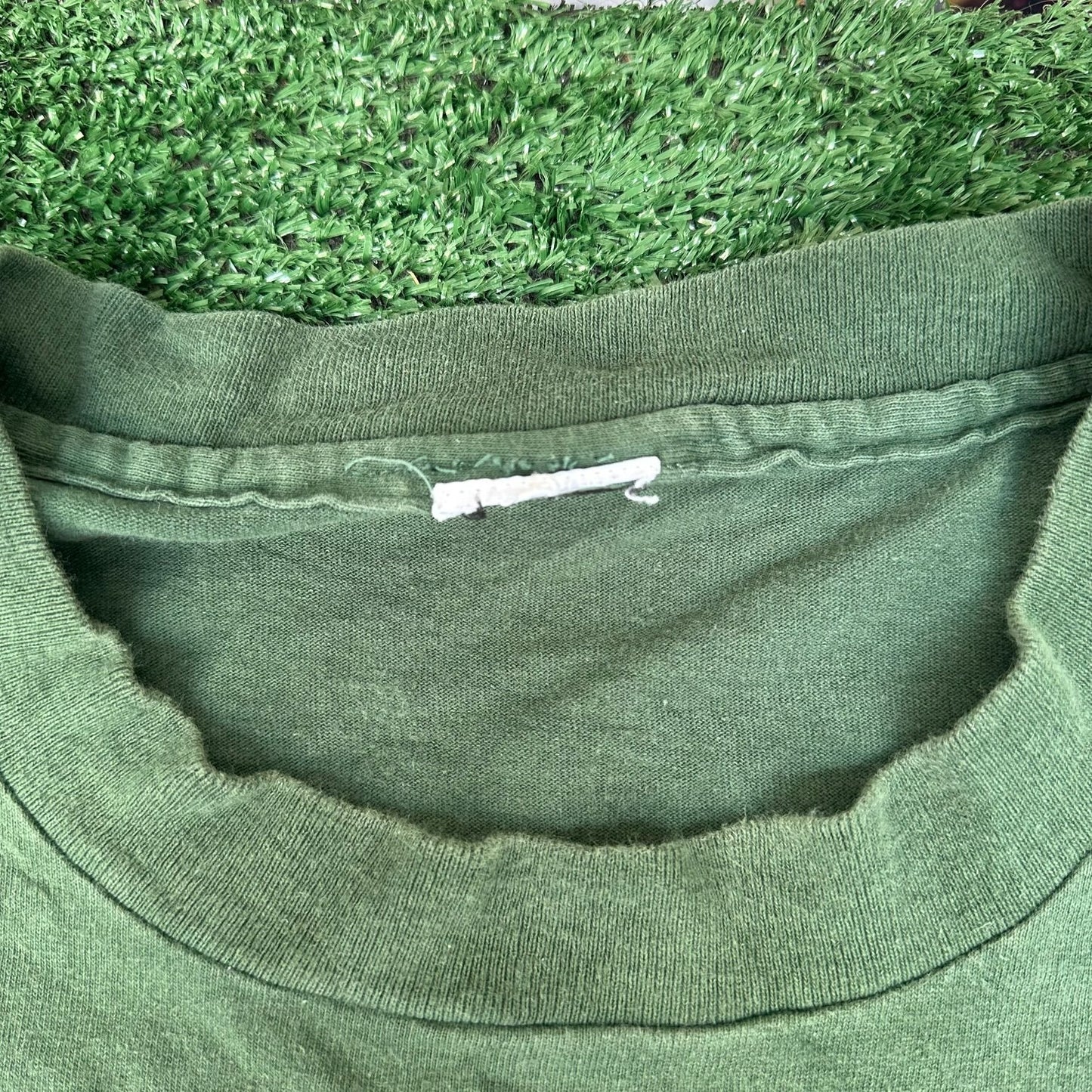 Vintage 90s Wasatch Premium Ale Brewery T-Shirt Green XL Single Stitch Sun Faded