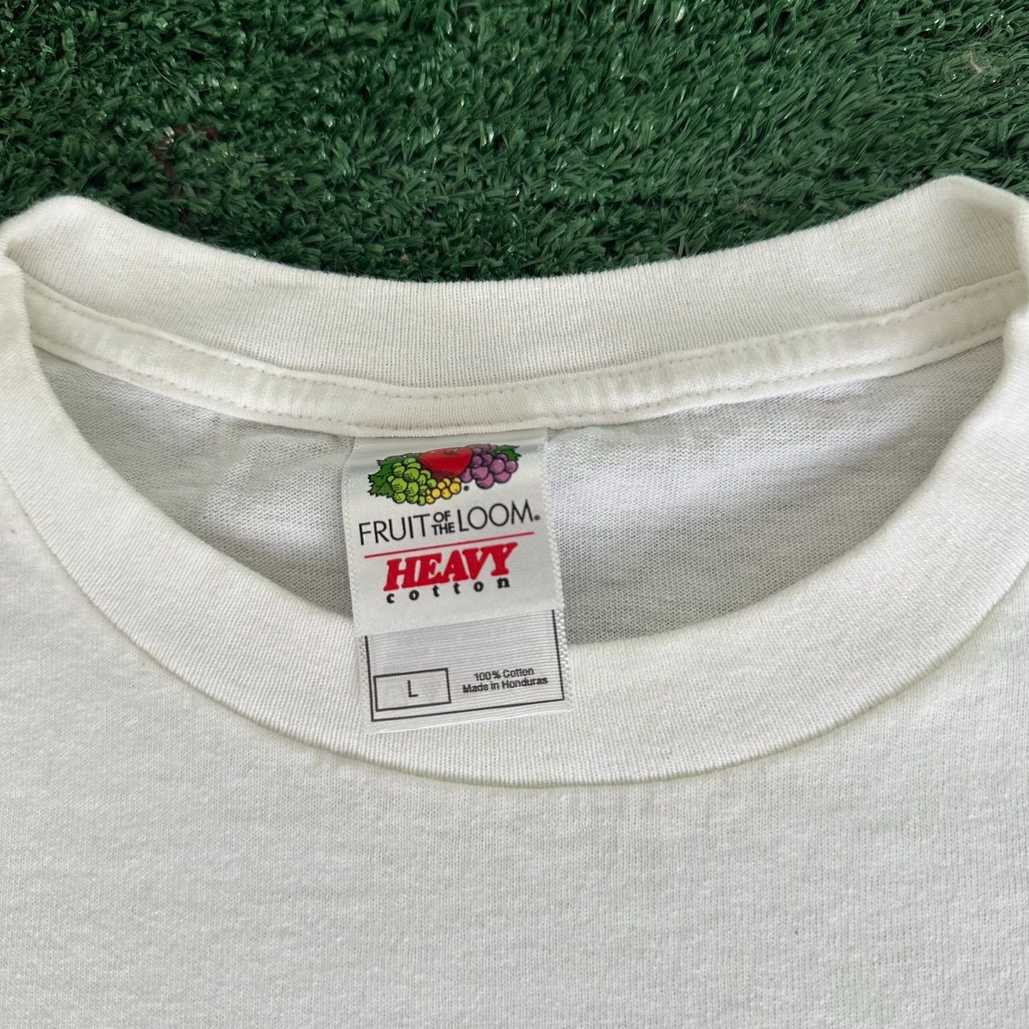 Vintage Y2K NYC New York City Spell Out T-Shirt White Hip Hop Travel Streetwear