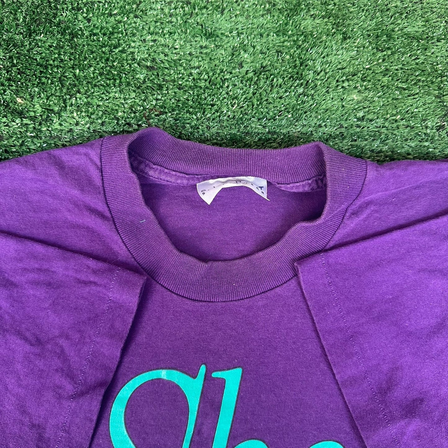 Vintage 90s Roseanne She Who Must Be Obeyed T-Shirt Purple M Single Stitch Humor