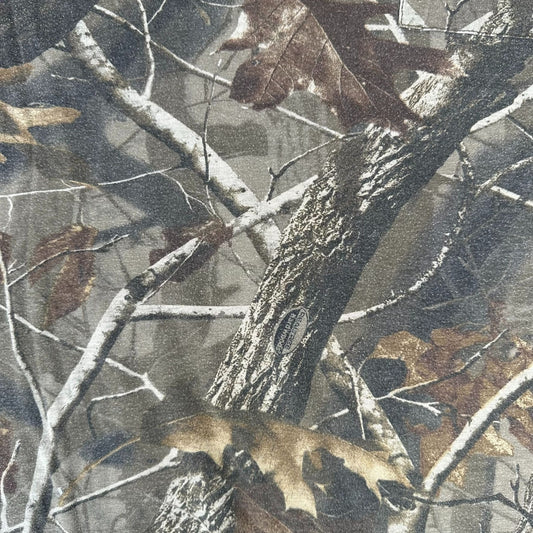 Vintage 90s Realtree Camo T-Shirt Long Sleeve Grunge Gorpcore Fieldline Outdoor
