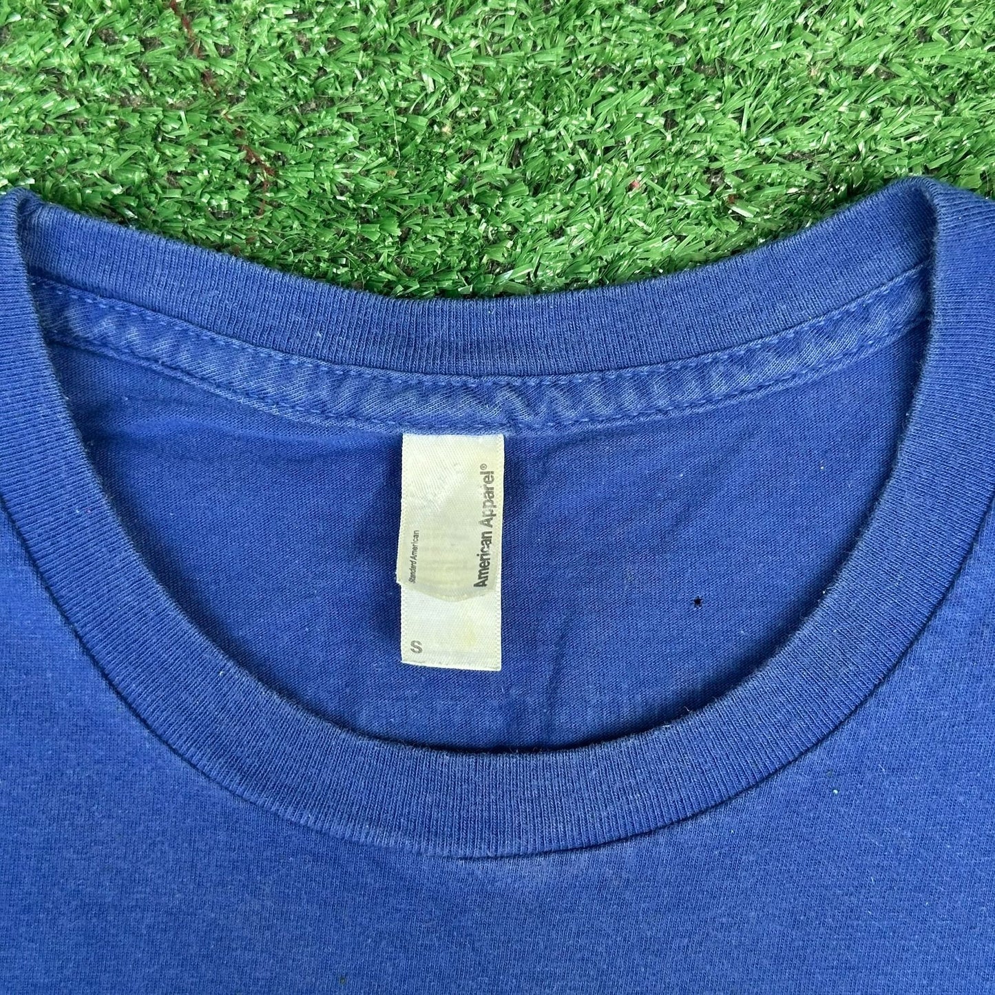 Vintage Y2K Apple Camp Constellation T-Shirt Camera Blue S Retro Rare Tech Promo