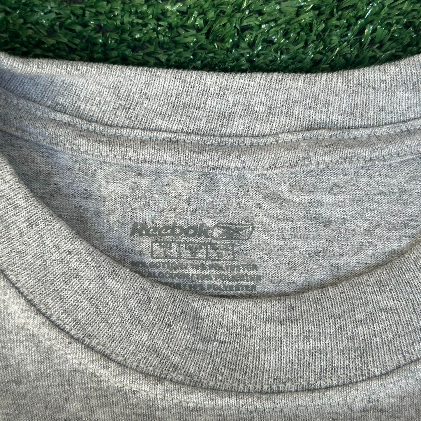 Vintage Y2K Reebok Chicago Bears Champions 2006 T-Shirt NFL Long Sleeve Gray L
