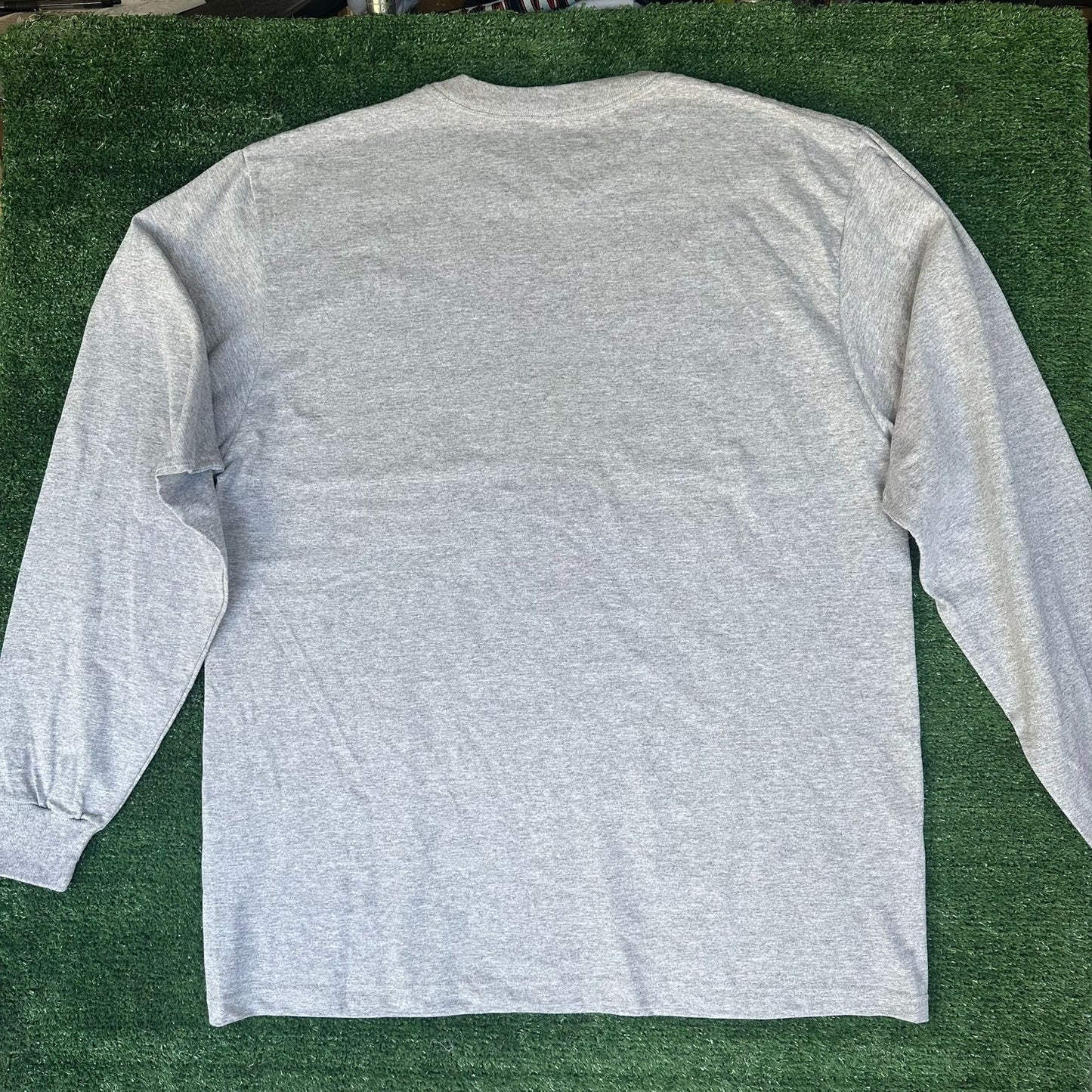 Vintage Y2K Reebok Chicago Bears Champions 2006 T-Shirt NFL Long Sleeve Gray L