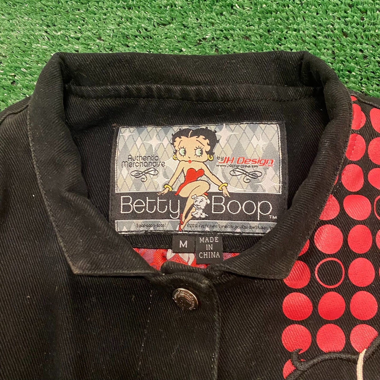 Betty Boop Vintage Y2K Racing Jacket