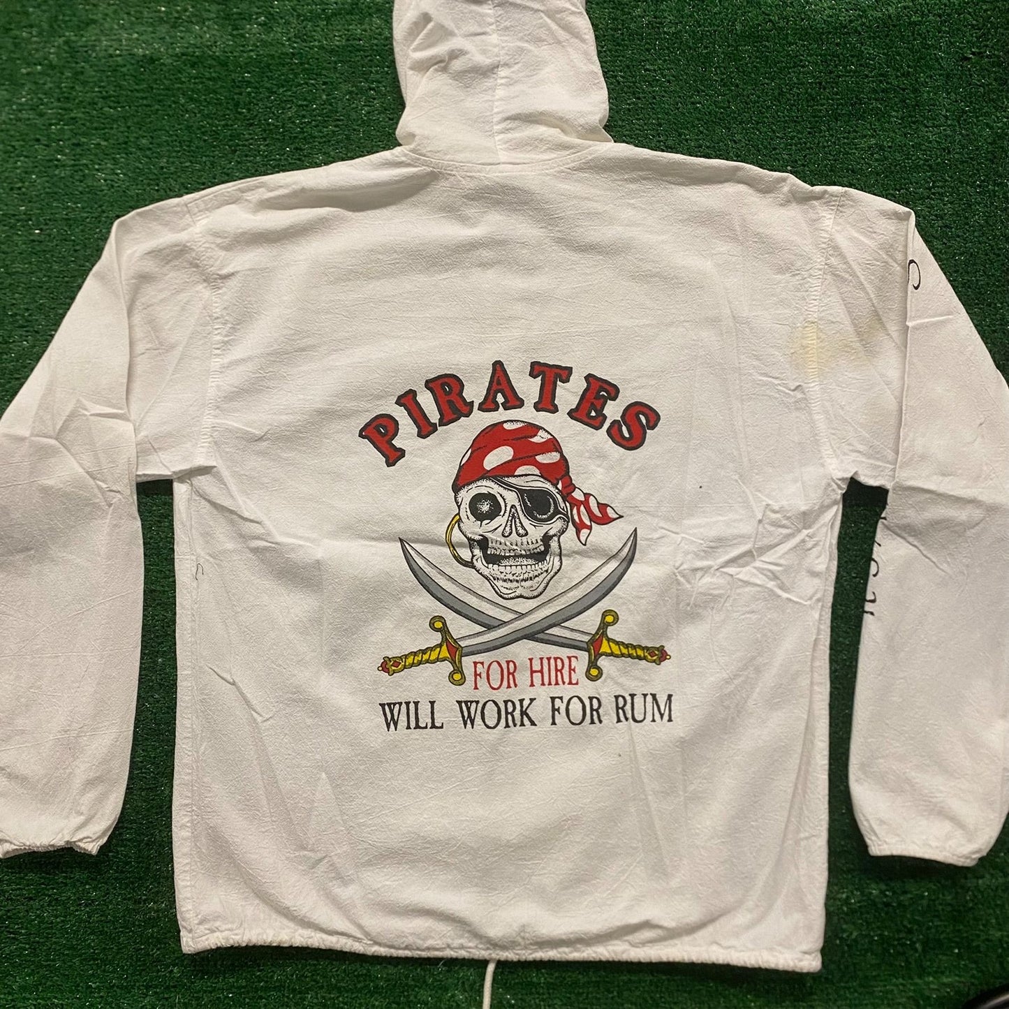 Pirates for Hire Vintage Skater Hoodie