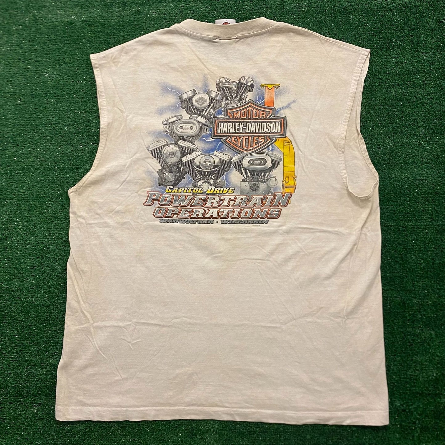 Harley Davidson Vintage Grunge Biker T-Shirt