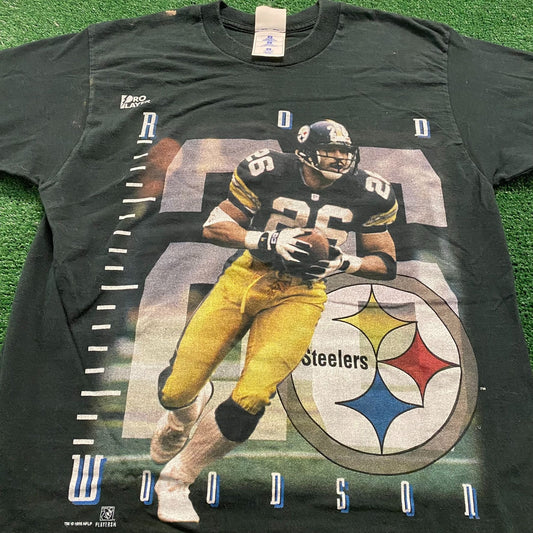 Pittsburgh Steelers Woodson Vintage NFL T-Shirt