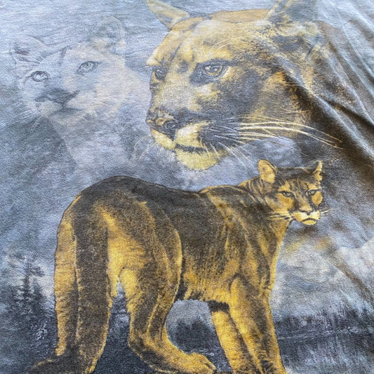 Acid Wash Panther Vintage T-Shirt