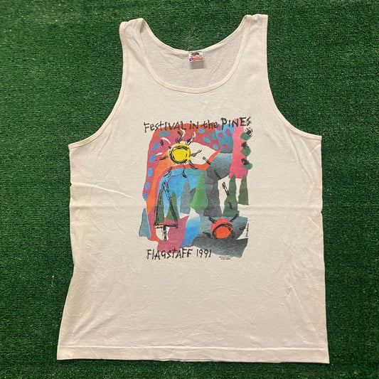 Flagstaff Art Festival Vintage 90s Tank