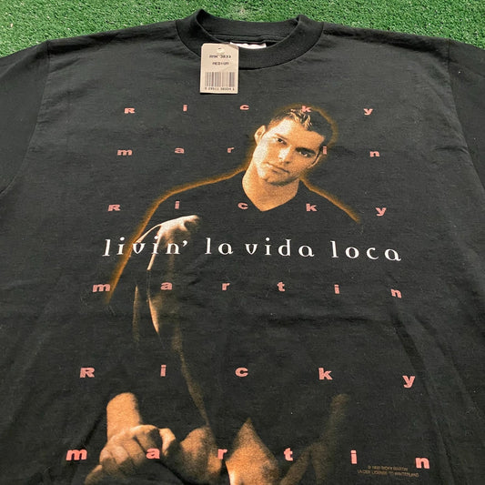 Ricky Martin Vintage 90s Band T-Shirt