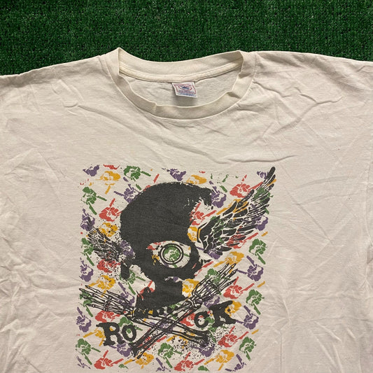 Rock Skull Vintage Grunge Punk T-Shirt